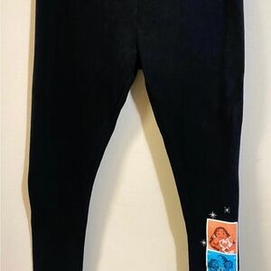 Disney 100 Girls kids Photo Mesh Up Leggings with movie graphic print